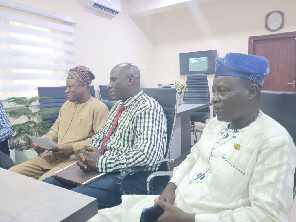 With Speaker, Ogun State House of Assembly