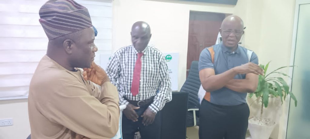 With Speaker, Ogun State House of Assembly