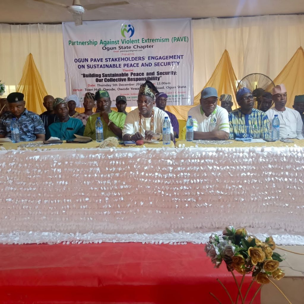 Stakeholders Engagement, Owode Yewa South